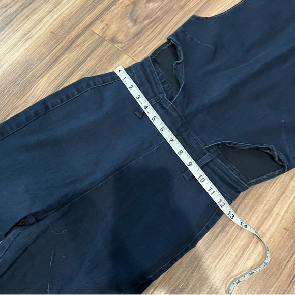 WeWoreWhat Cutout Slit Stretch Denim Jumpsuit - Picture 15 of 16